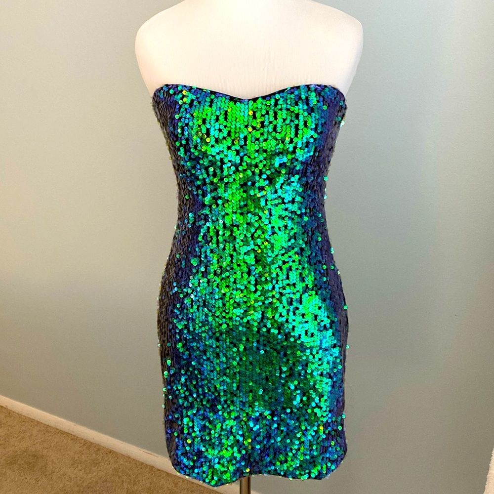 Charlotte Russe sequin tube dress